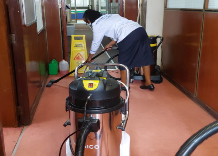 Cleaning service result