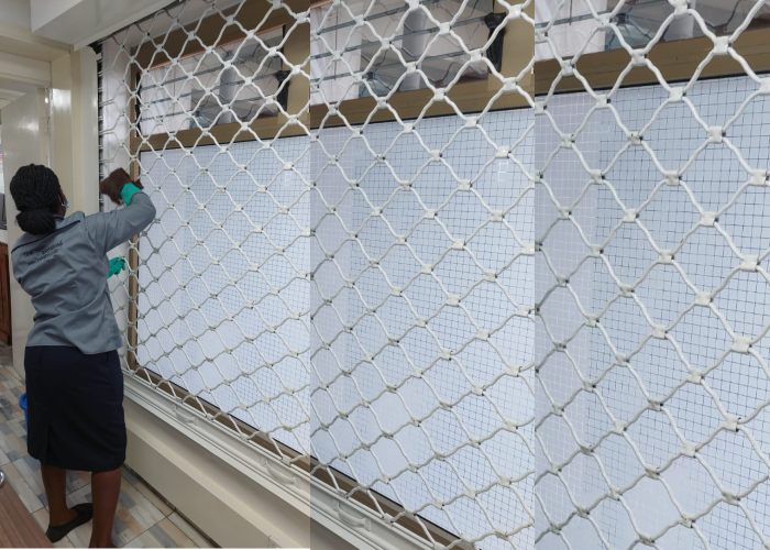 Cleaning service result